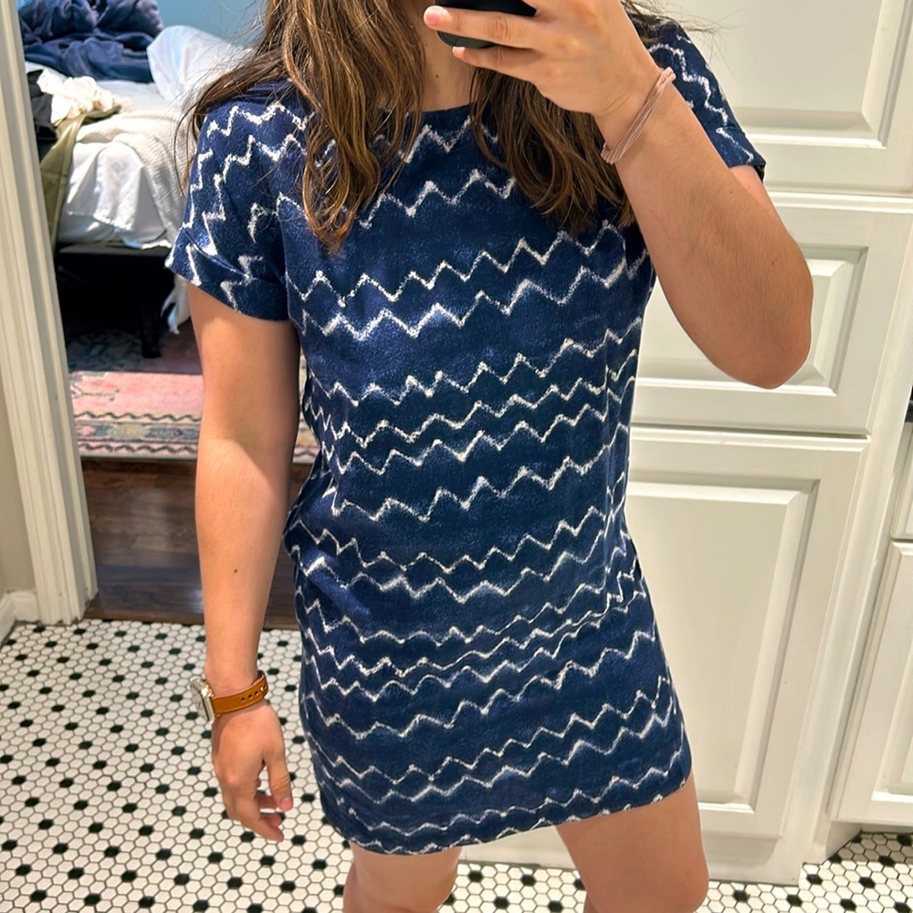 Old navy blue dress